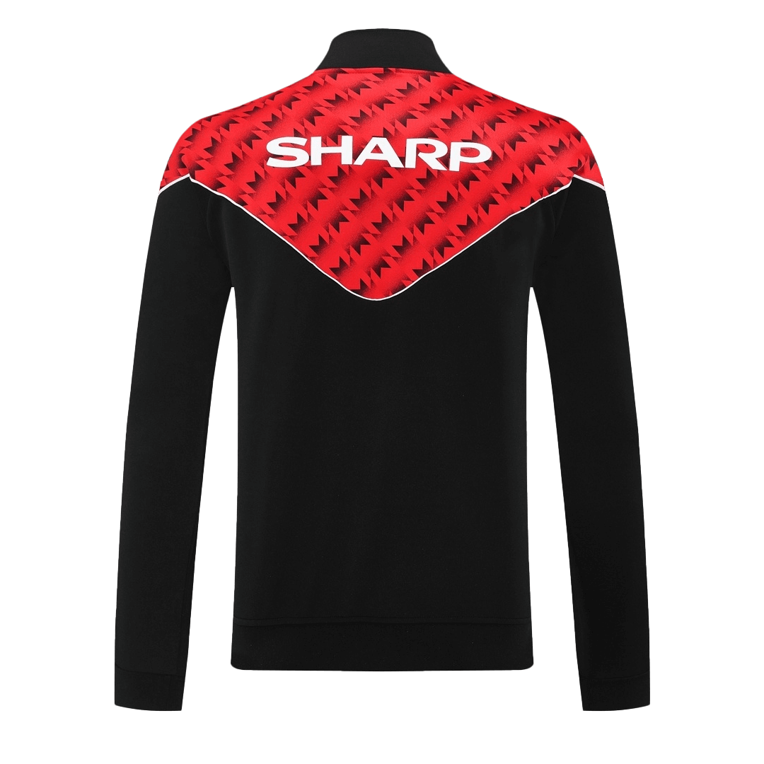 25/26 Manchester United Training Jacket Kit(Jacket+Pants) Red&Black