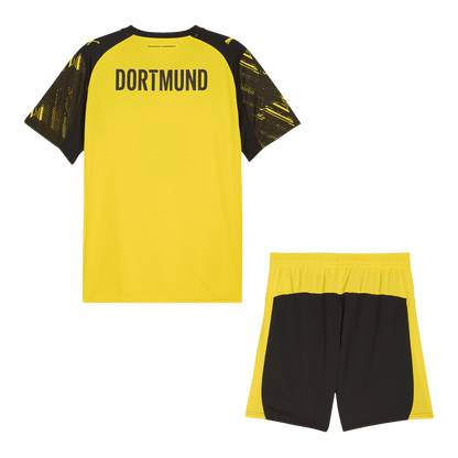 Borussia Dortmund Home Soccer Jersey Kit(Jersey+Shorts) 2025/26 Yellow