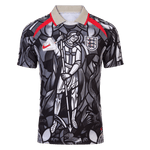 England x Palace Pre-Match Football Shirt World Cup 2026 Black&White