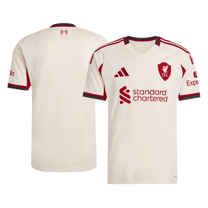 Liverpool Away Soccer Jersey 25/26 White