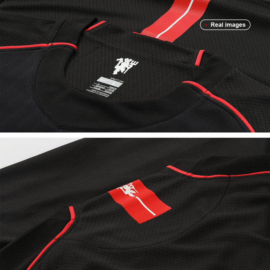 Retro RONALDO #7 2007/08 Manchester United Away Soccer Jersey