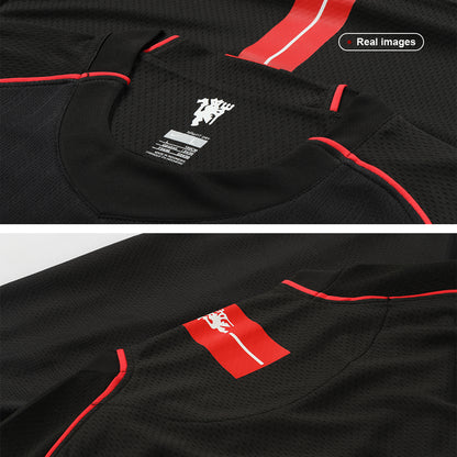Retro RONALDO #7 2007/08 Manchester United Away Soccer Jersey