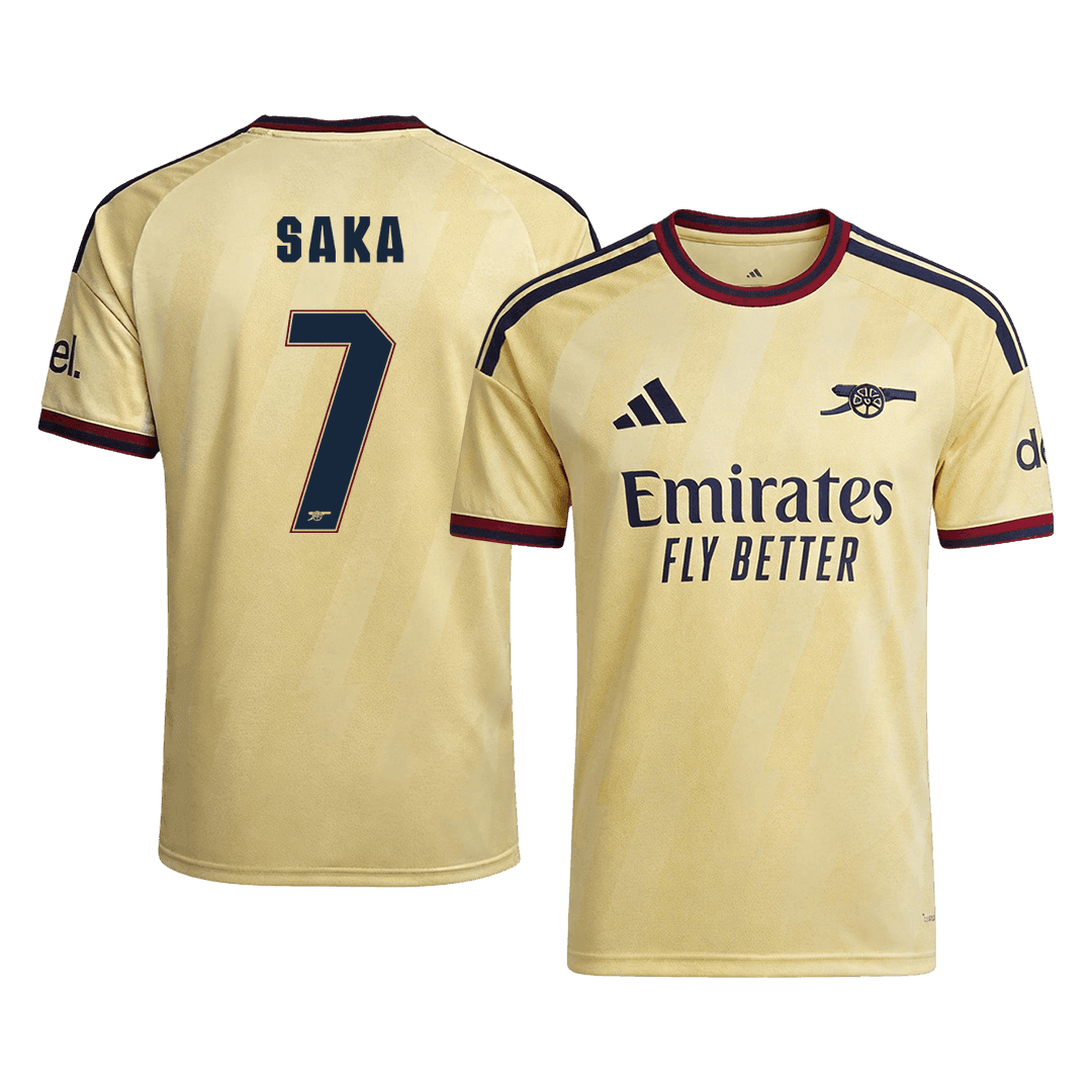 Authentic SAKA #7 Arsenal Third Away Soccer Jersey 2026/27