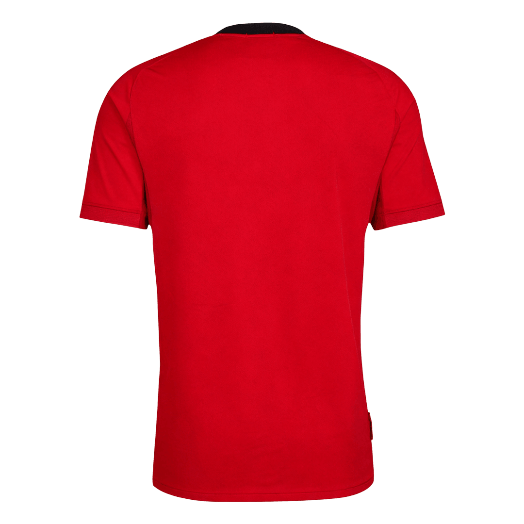 Men Retro Fan Version Manchester United Home Soccer Jersey 2009/10 Red