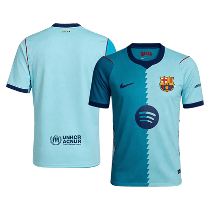 Men Fan Version Barcelona Third Soccer Jersey 2026/27 Blue
