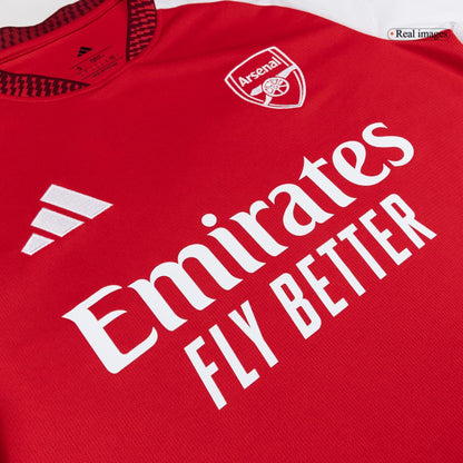 GABRIEL #6 Arsenal Home Soccer Jersey 26/27 Red
