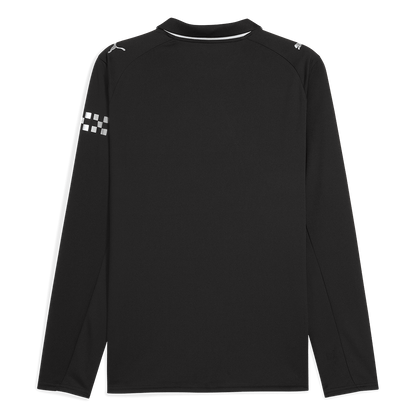 25/26 Manchester City Away Long Sleeve Soccer Jersey Black
