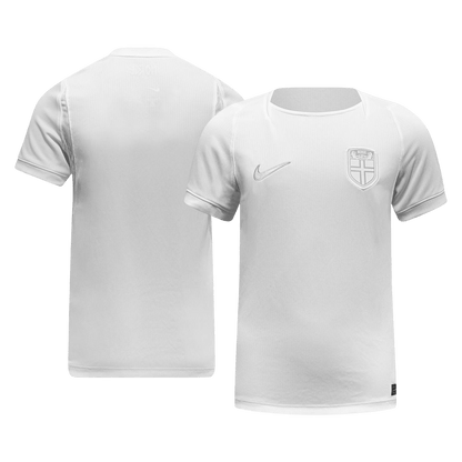 Men Fan 2026 Norway Third Soccer Jersey Short Sleeve White
