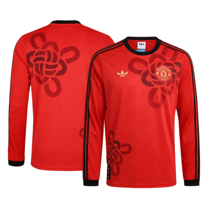 Manchester United CNY Long Sleeve Soccer Jersey 25/26 Red