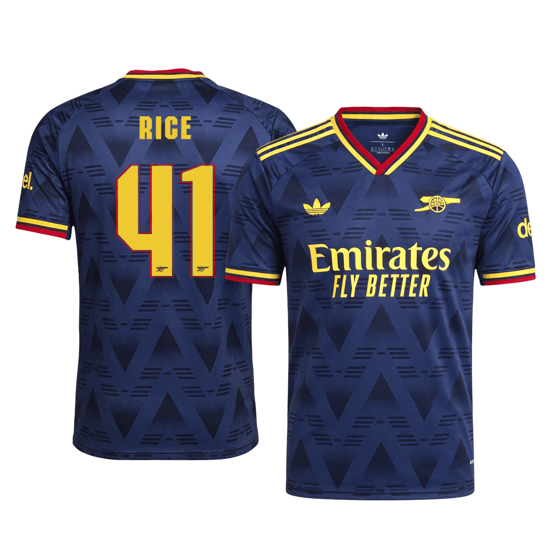 Authentic RICE #41 Arsenal Away Soccer Jersey 2026/27
