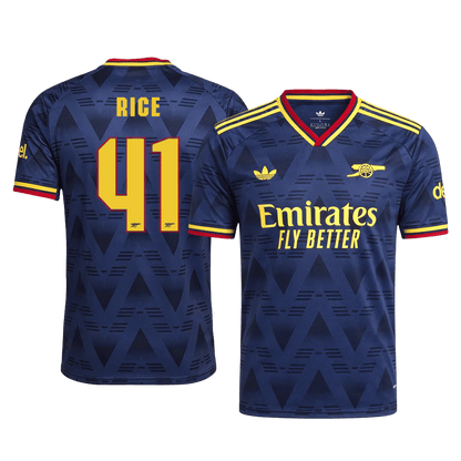 Authentic RICE #41 Arsenal Away Soccer Jersey 2026/27