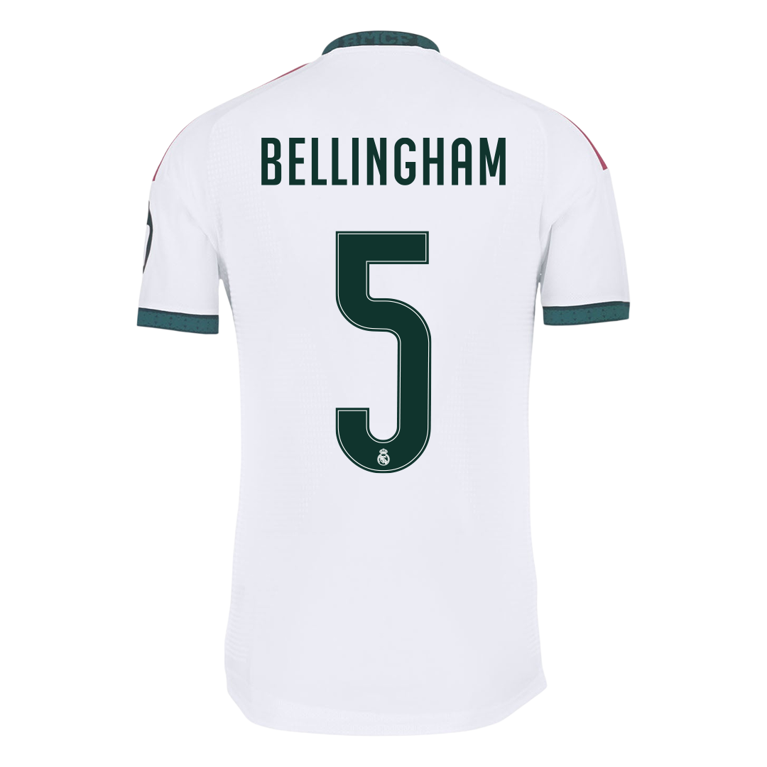 Authentic BELLINGHAM #5 Real Madrid Home Soccer Jersey 2026/27