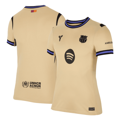 Women's 25/26 Barcelona Away Soccer Jersey Yellow