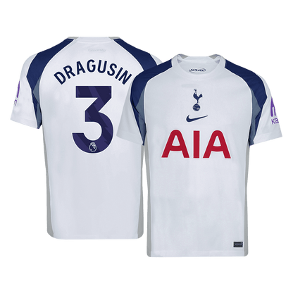 DRAGUSIN #3 Tottenham Hotspur Home Soccer Jersey 2025/26