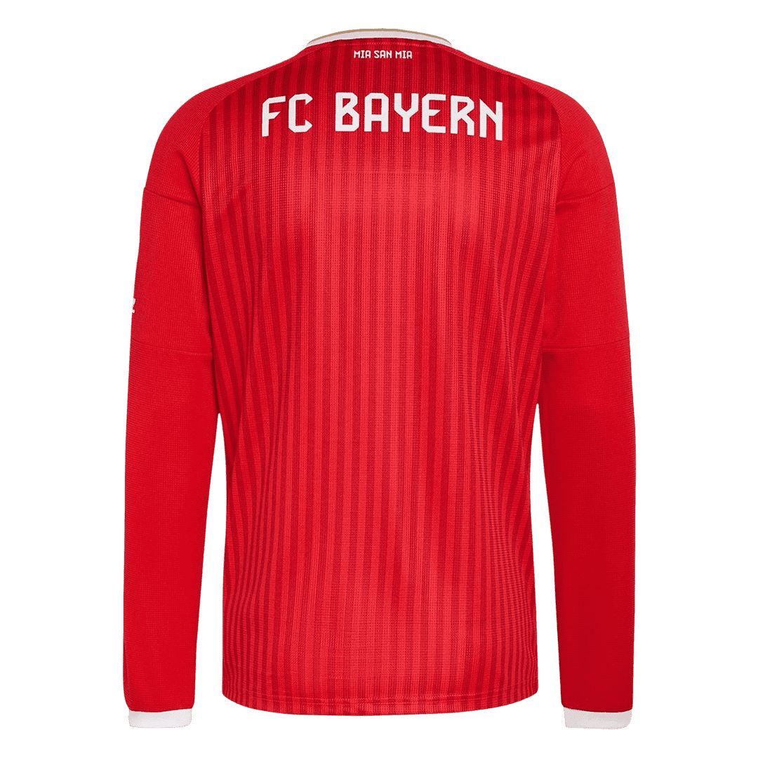 Bayern Munich Home Long Sleeve Soccer Jersey 2026/27 Red