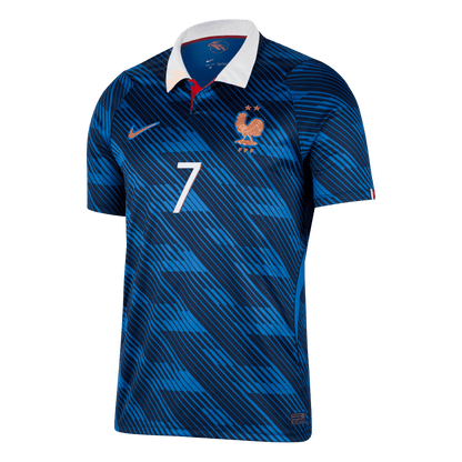 DEMBÉLÉ #7 France Home Soccer Jersey World Cup 2026 Blue