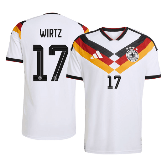 Authentic WIRTZ #17 Germany Home Soccer Jersey 2026