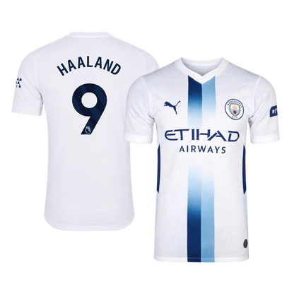 HAALAND #9 Manchester City Third Soccer Jersey 2026/27 White