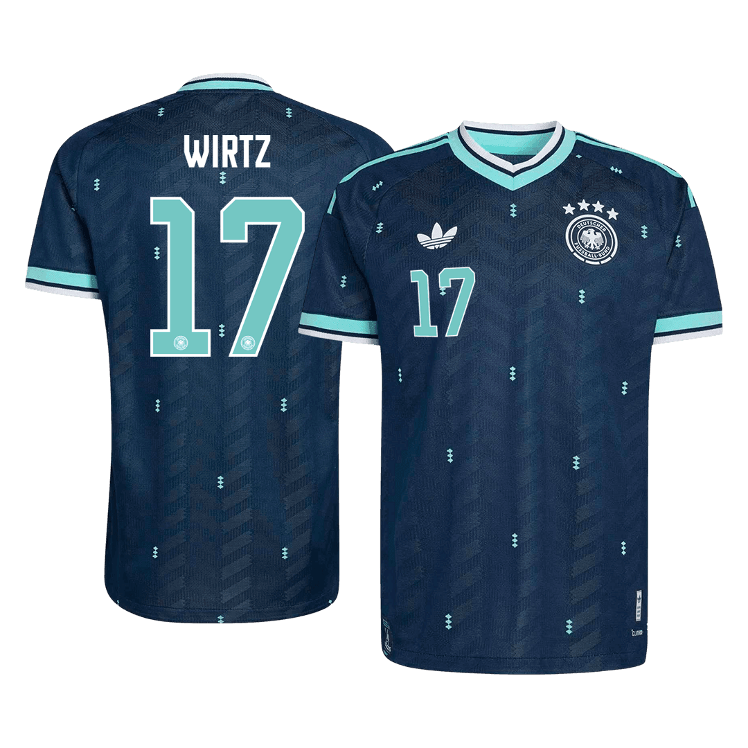 Player Version WIRTZ #17 Germany Away Soccer Jersey 2026