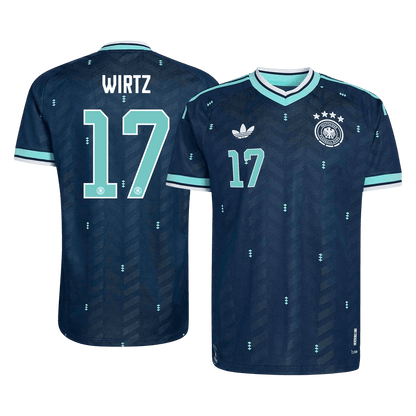 Player Version WIRTZ #17 Germany Away Soccer Jersey 2026