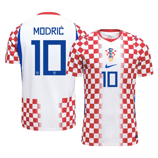 Authentic MODRIC #10 Croatia Home Football Shirt 2026
