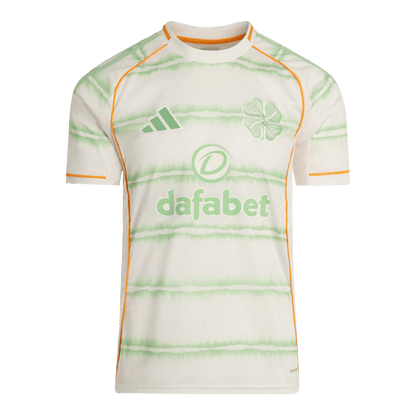 Celtic Third Away Soccer Jersey 2025/26 White