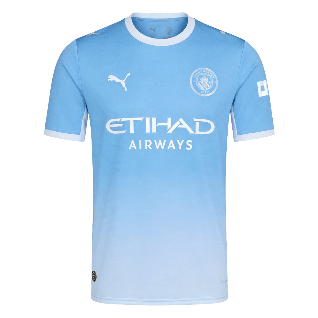 HAALAND #9 Manchester City Home Soccer Jersey 26/27 Blue - UCL
