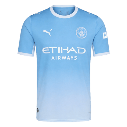 HAALAND #9 Manchester City Home Soccer Jersey 26/27 Blue - UCL