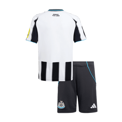 Kid's Newcastle United Home Soccer Jersey Kit(Jersey+Shorts) 2025/26