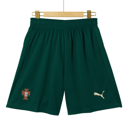 Portugal Home Soccer Shorts 2025