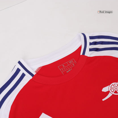 RICE #41 Arsenal Home Soccer Jersey 2024/25 Red - UCL