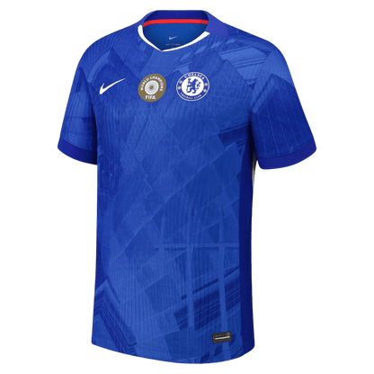 Authentic WORLD CHAMPIONS #25 Chelsea Home Soccer Jersey 2025/26 Blue - with chest badge