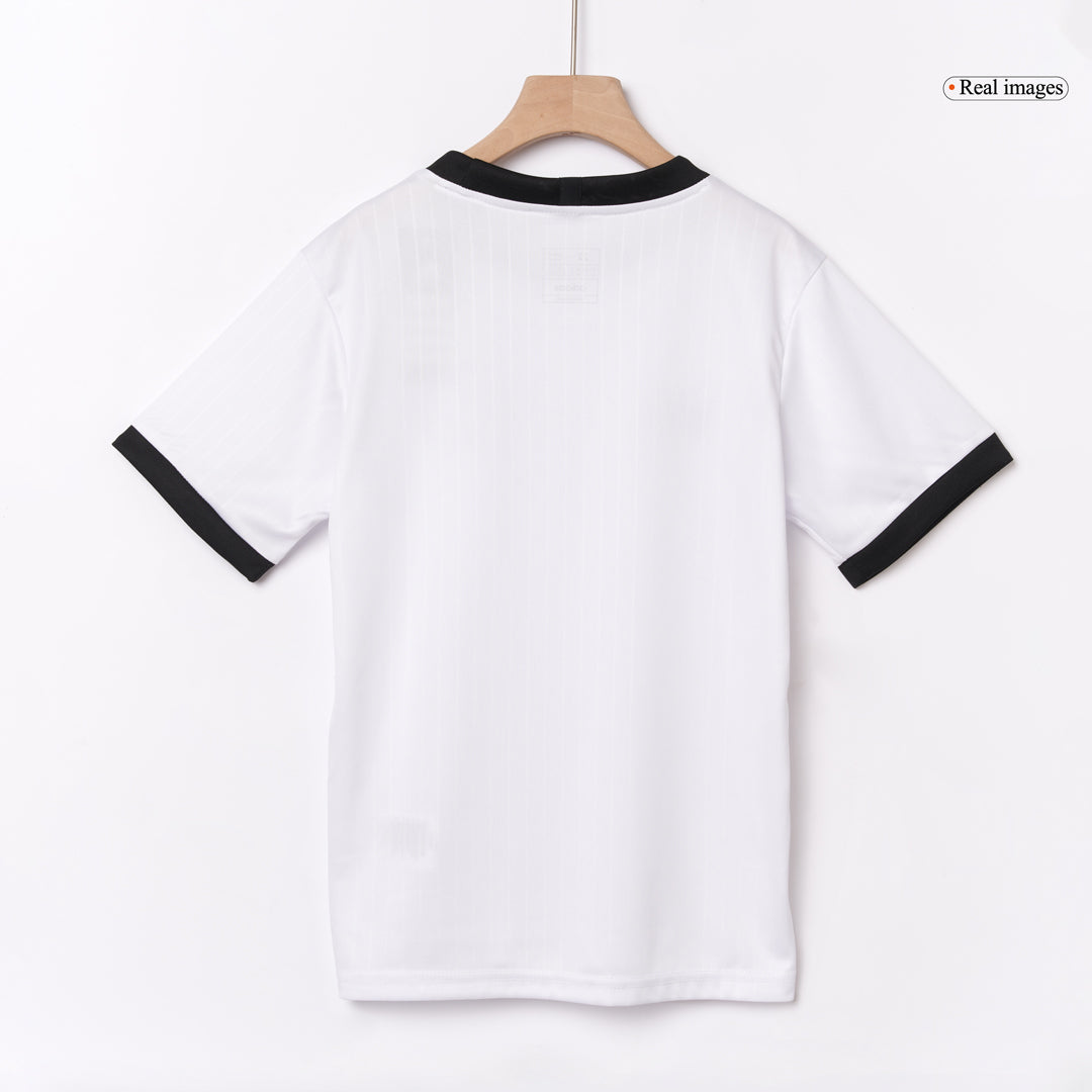 Kid's Germany 125th Anniversary Soccer Jersey Kit(Jersey+Shorts) 2025 White