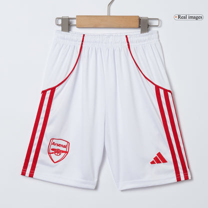 Kid's Arsenal Home Soccer Jersey Kit(Jersey+Shorts+Socks) 2025/26 Red
