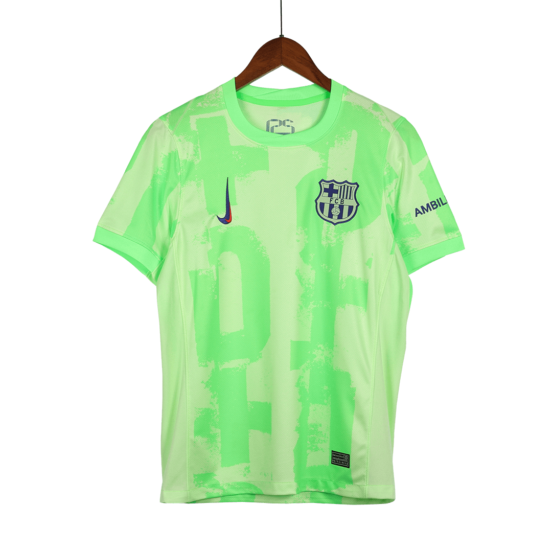 Barcelona Third Away football shirt 2024/25 - Spotify Logo Without Text