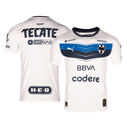 Monterrey Away Soccer Jersey 25/26 White
