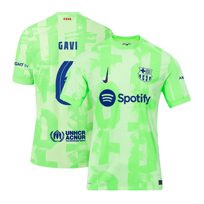 Authentic GAVI #6 Barcelona Third Away Soccer Jersey 2024/25 - UCL