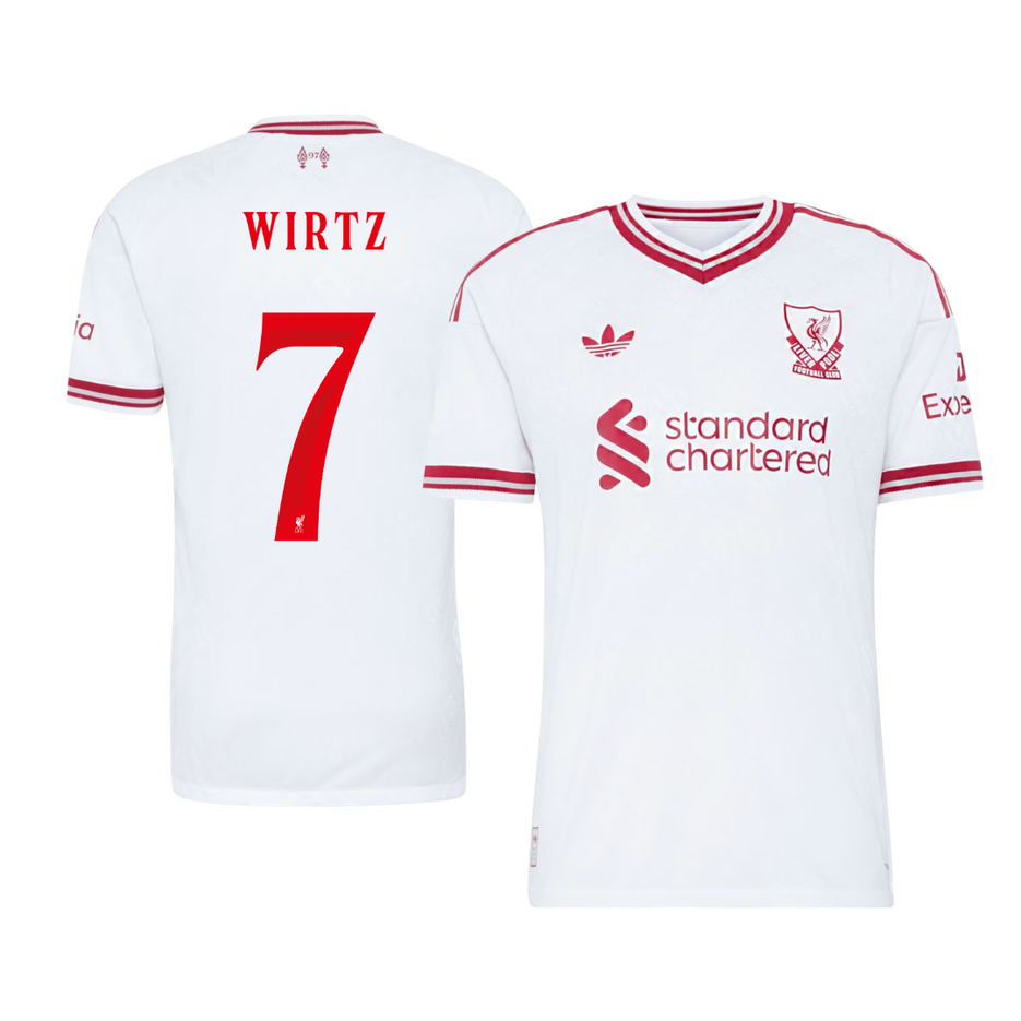 Authentic WIRTZ #7 Liverpool Away Soccer Jersey 2026/27