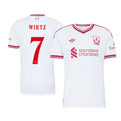 Authentic WIRTZ #7 Liverpool Away Soccer Jersey 2026/27