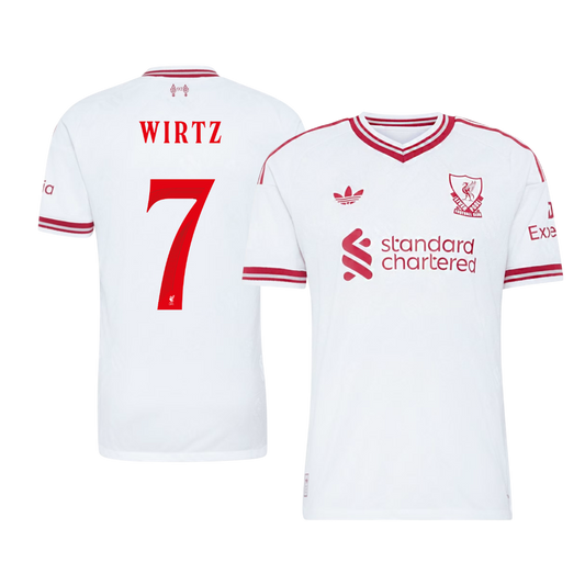 Authentic WIRTZ #7 Liverpool Away Soccer Jersey 2026/27