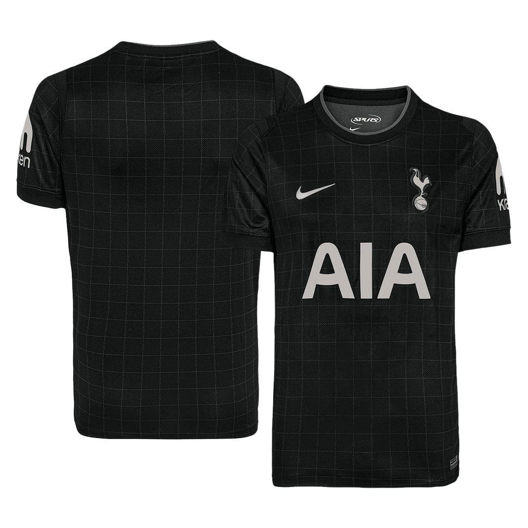 Tottenham Hotspur Away Soccer Jersey 2025/26 Black