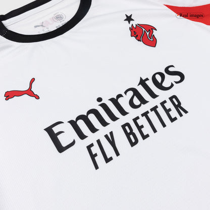Kid's AC Milan Away Soccer Jersey Kit(Jersey+Shorts+Socks) 2025/26