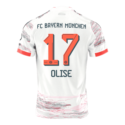 OLISE #17 Bayern Munich Away Soccer Jersey 2025/26