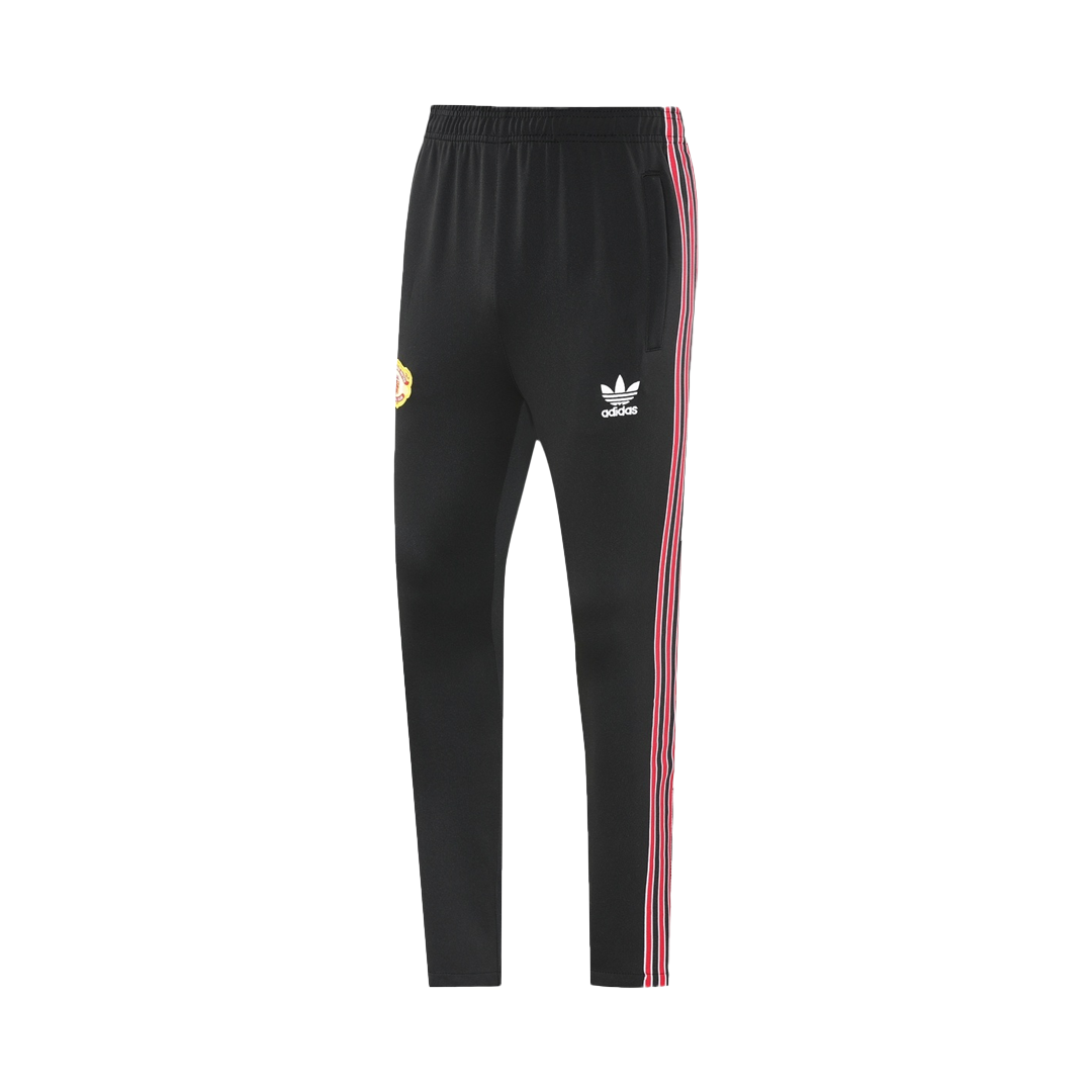 25/26 Manchester United Training Jacket Kit(Jacket+Pants) Red&Black