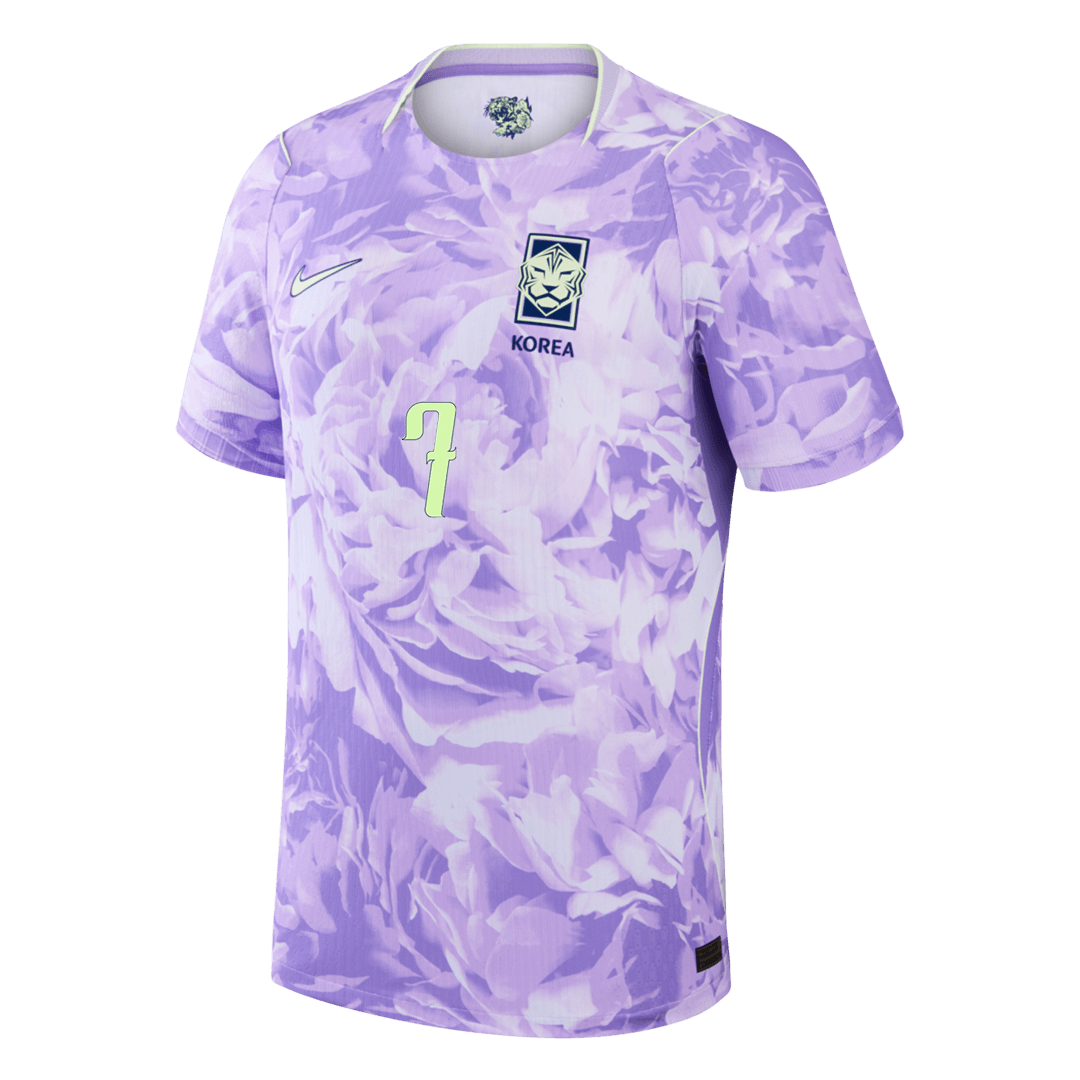 Authentic HEUNGMIN #7 South Korea Away Soccer Jersey 2026