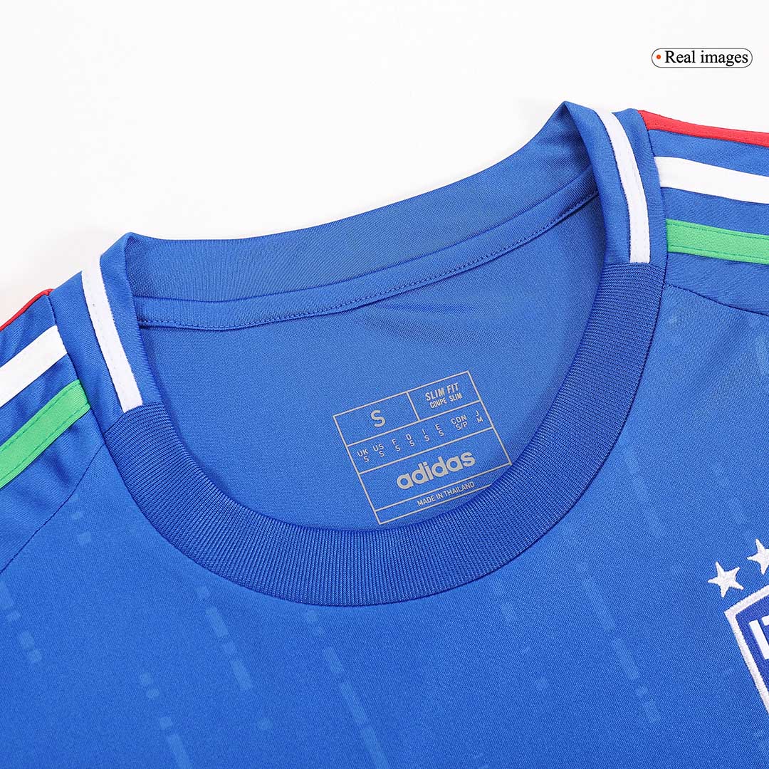 CHIESA #14 Italy Home Soccer Jersey Euro 2024