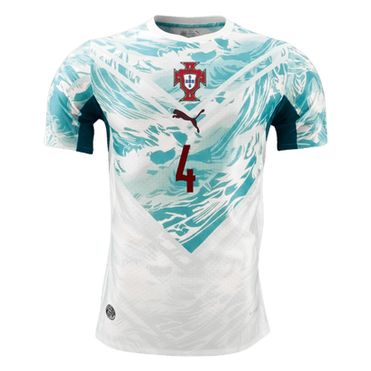 Authentic RÚBEN DIAS #4 Portugal Away Soccer Jersey 2026
