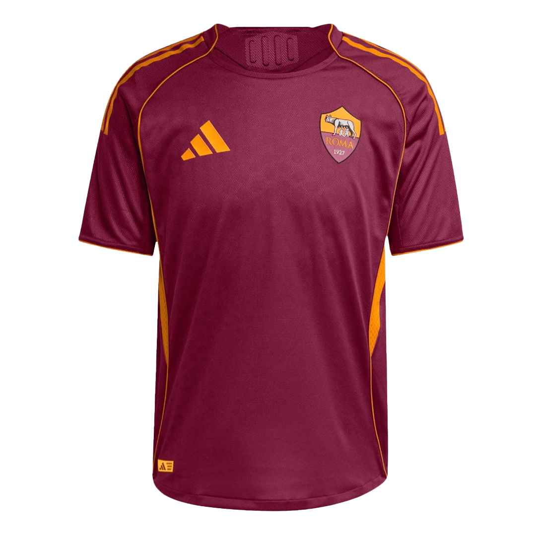 Authentic 25/26 Roma Home Soccer Jersey Red