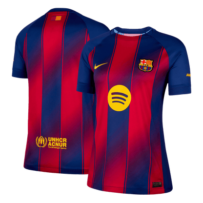 Women's Barcelona Home Soccer Jersey 2025/26 Blue&Red
