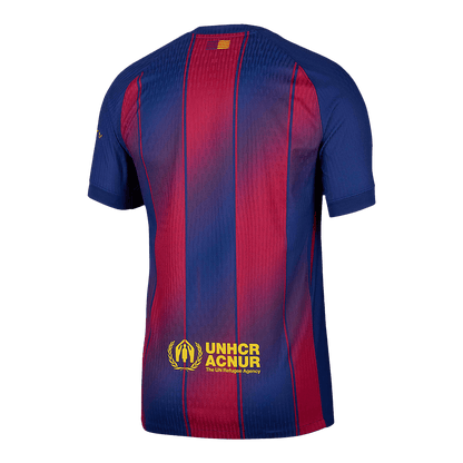 Player Version Barcelona Home Soccer Jersey 2025/26